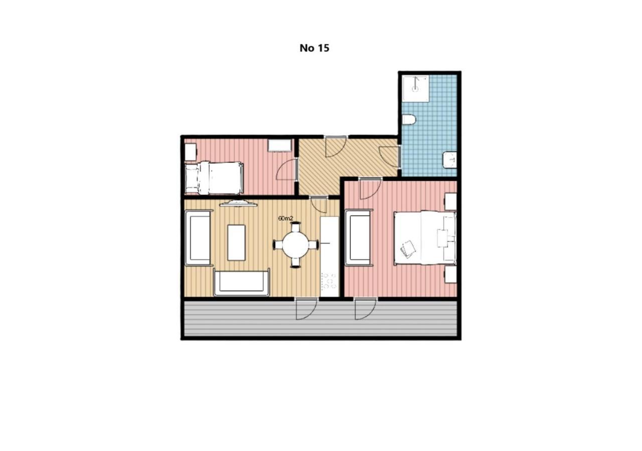 Ferienhaus Frei 4 Compact Хинтерцартен Екстериор снимка
